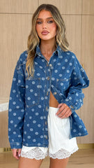 Marie Jacket - Blue Denim