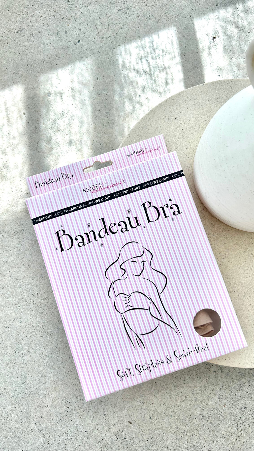 Bandeau Bra - Nude