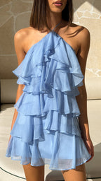 Soho Mini Dress - Blue