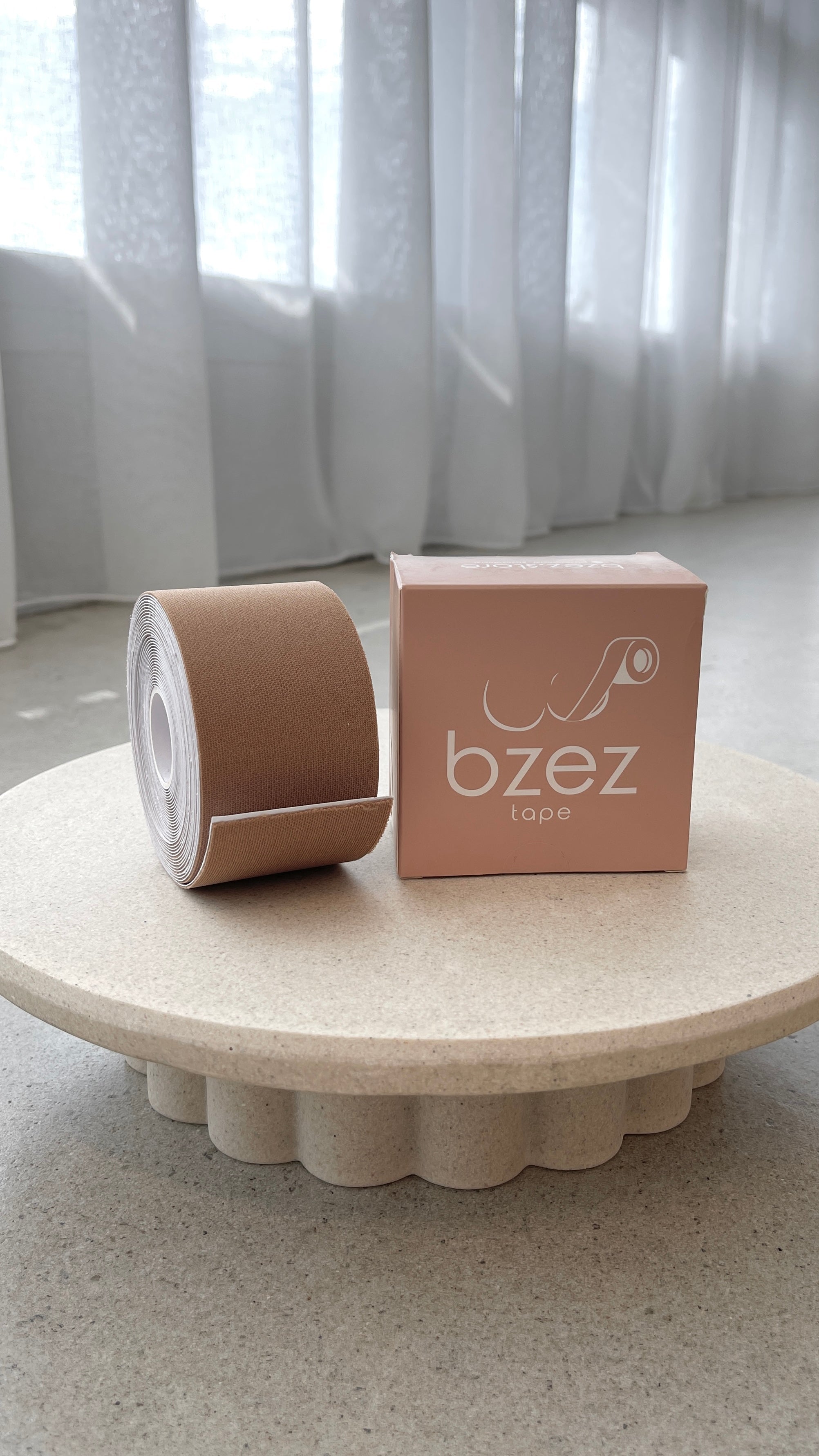 Bzez Bare Breast Tape – Invisible Boob Tape for Breast Lift & Support