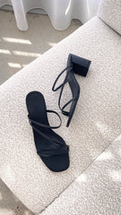 Yazmin Heel  - Black
