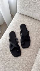 Ulianna Slide - Black