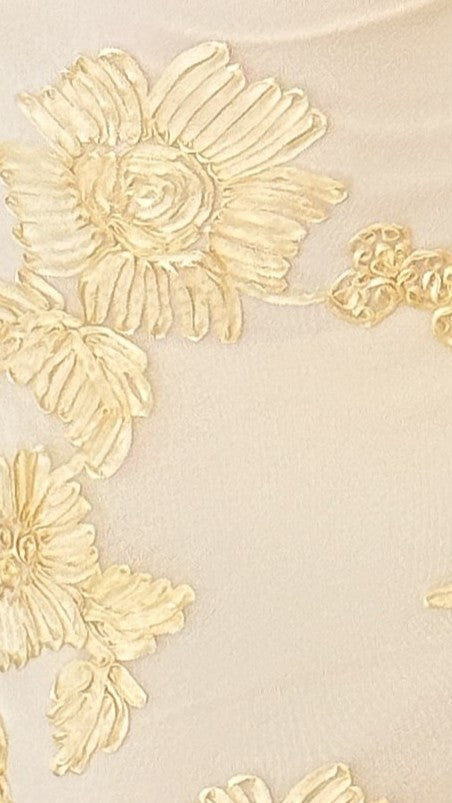Veya Strapless Maxi Dress - Yellow