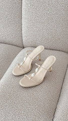Olympie Heel - Bone