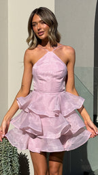 Soraya Mini Dress - Pink