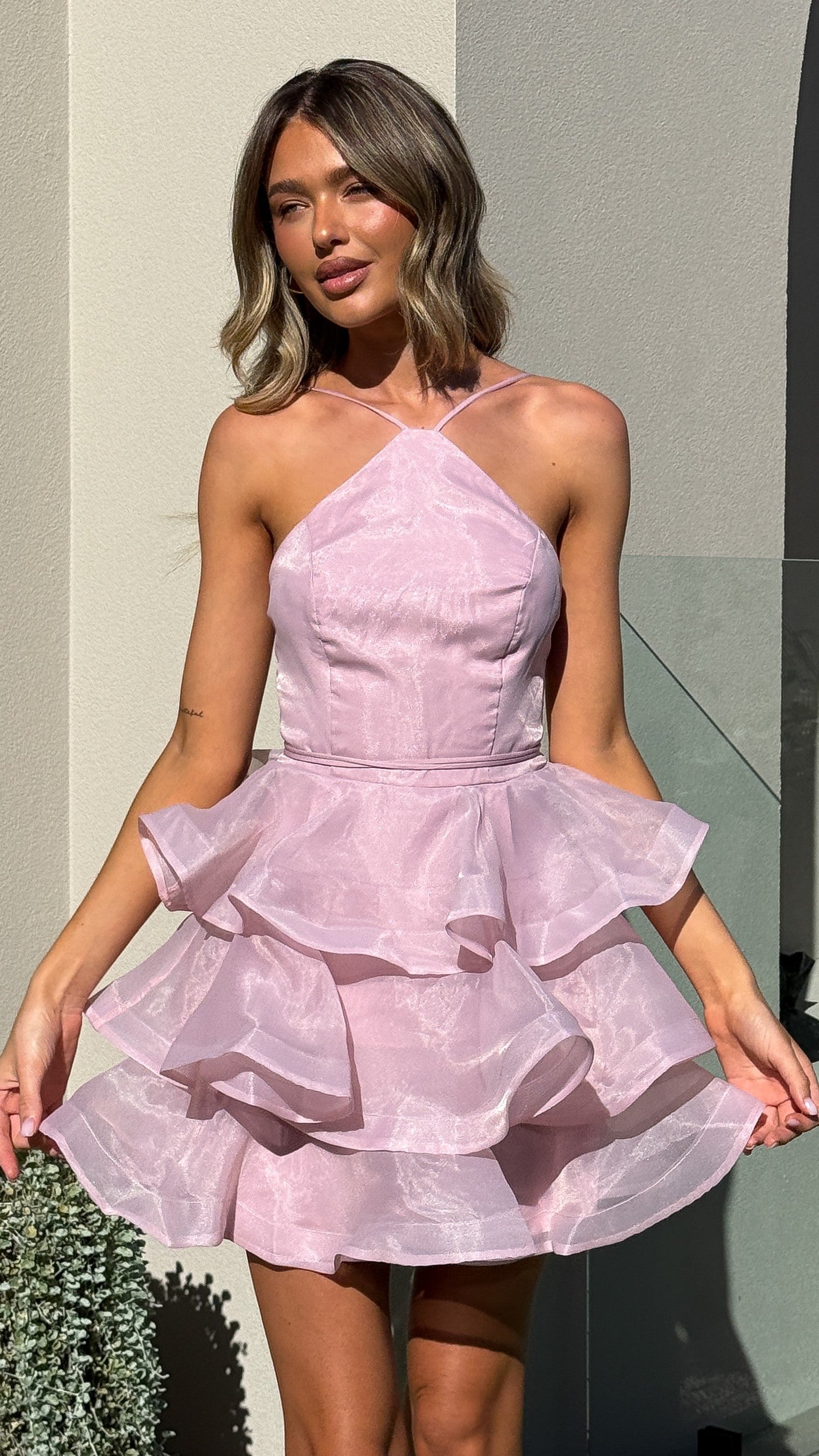 Soraya Mini Dress - Pink