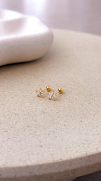 Zoe Earrings - Gold