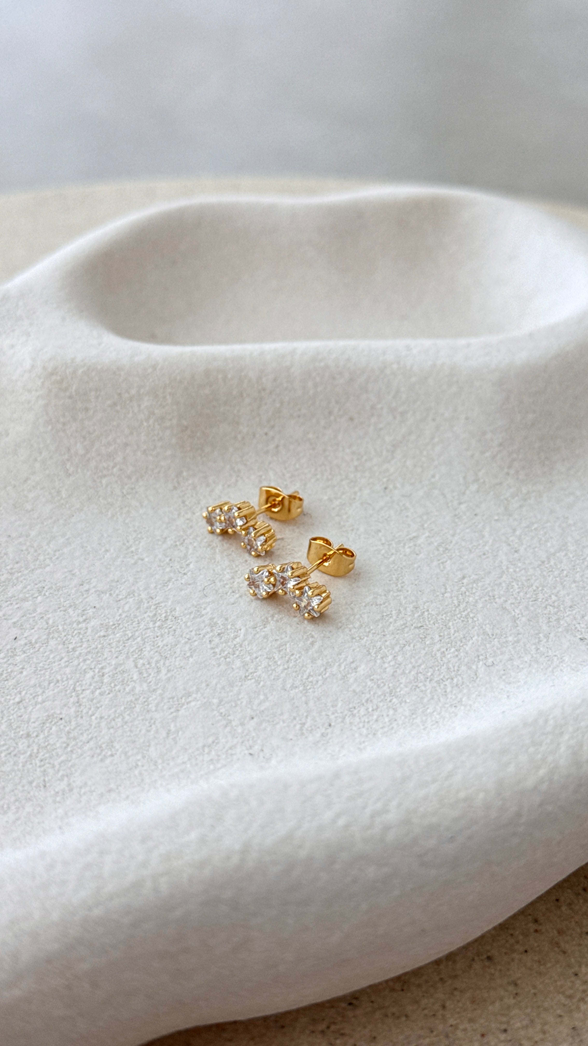 Harriett Earrings - Gold