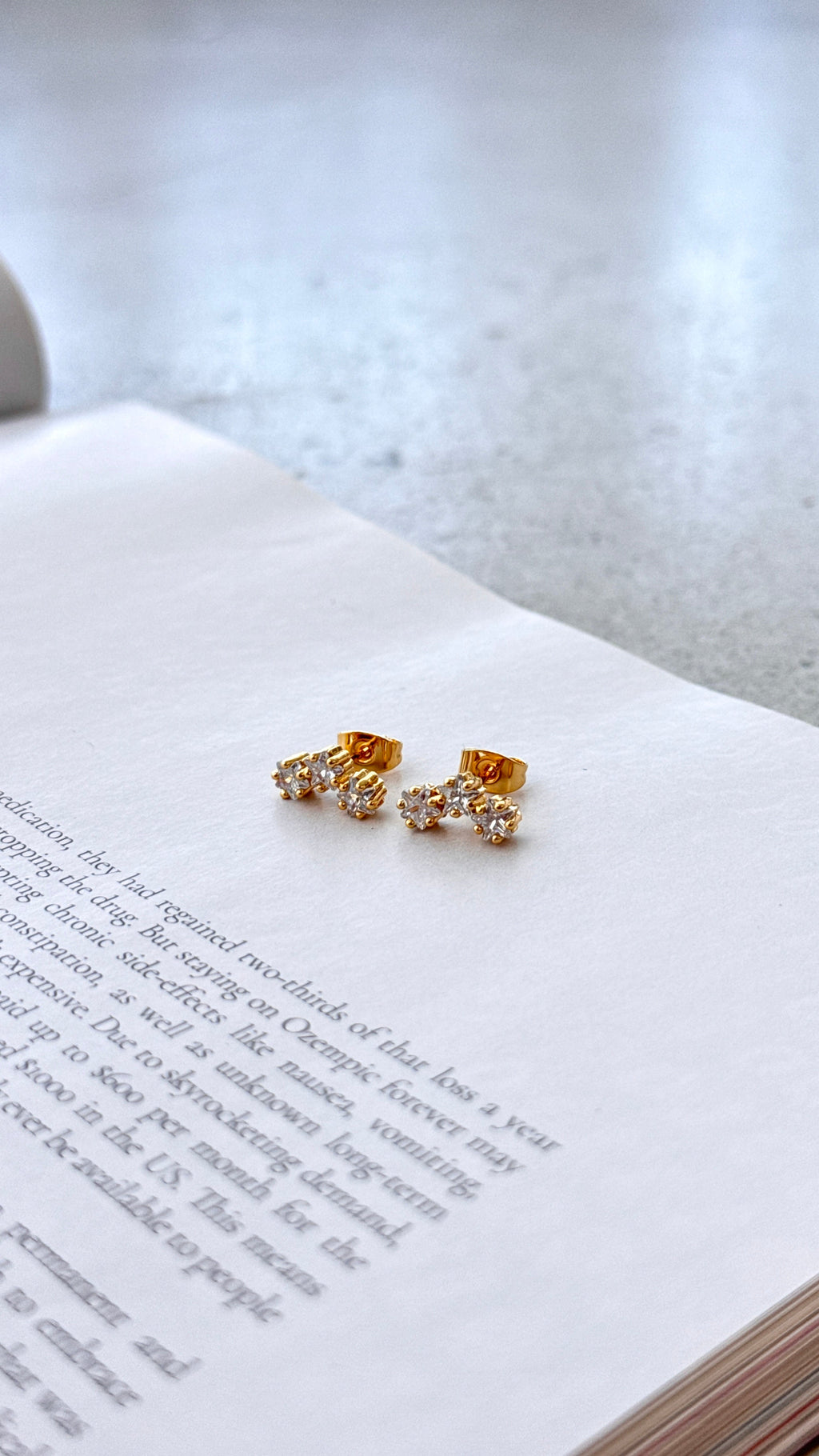 Harriett Earrings - Gold