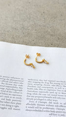 Terrina Earrings - Gold