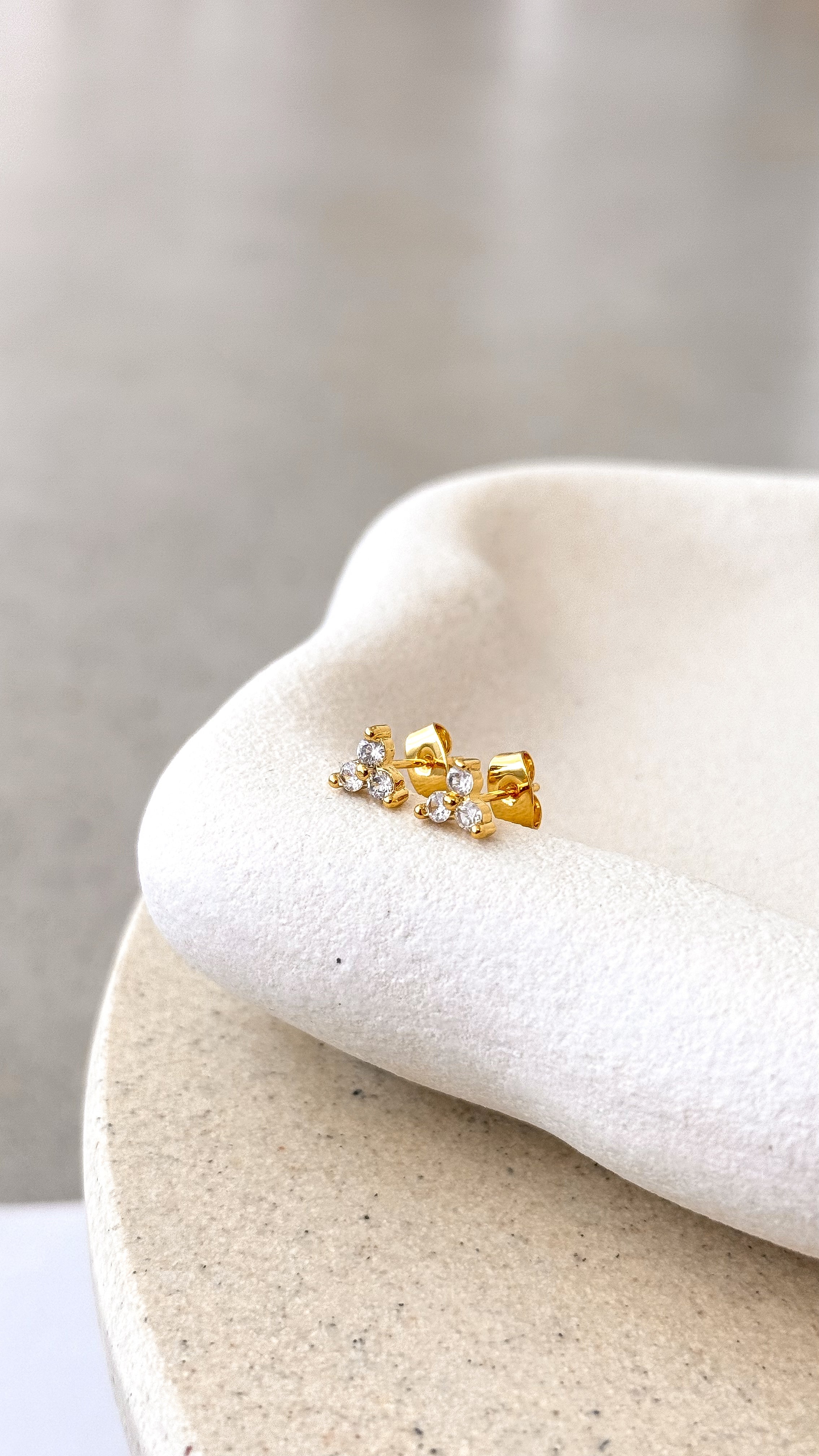 Ashlee Earrings - Gold