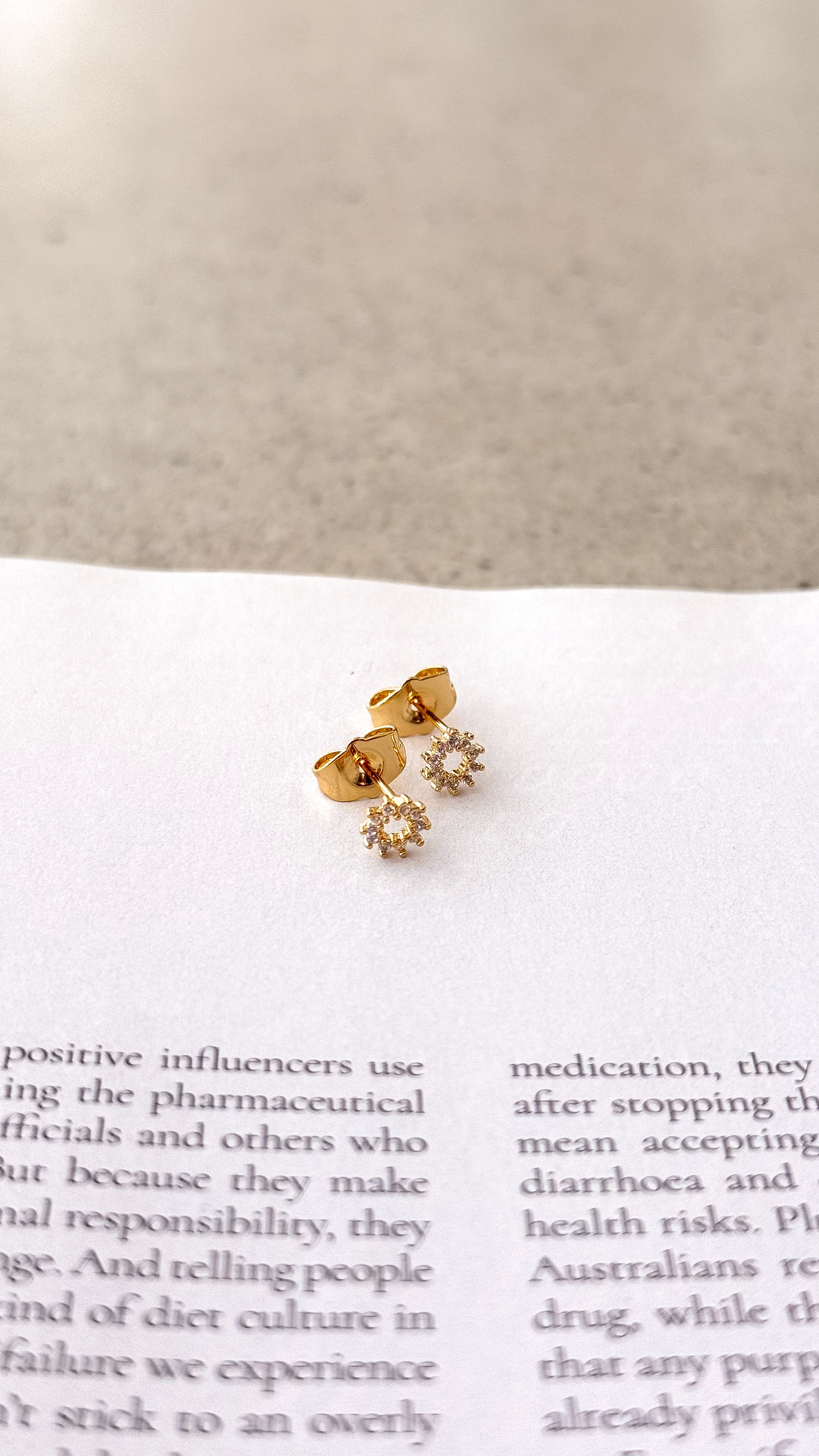Sally Earrings - Gold
