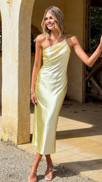 Josephina Midi Dress - Yellow