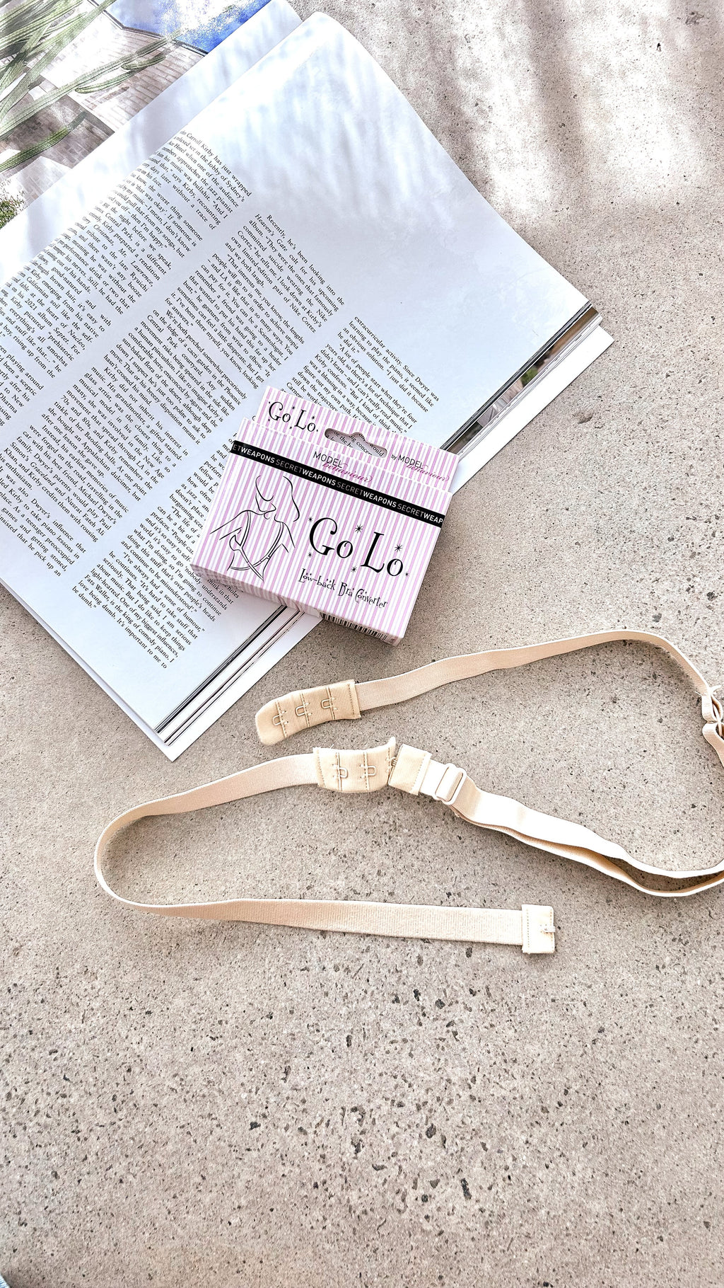 Go Lo - Low Back Bra Converter - Nude