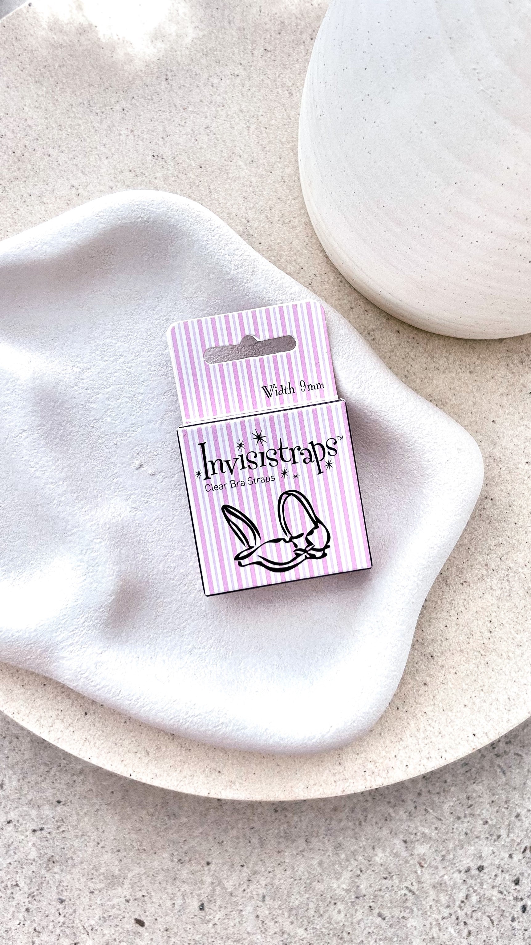 Invisistraps Clear Bra Straps - 9mm