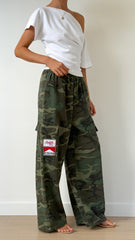 Jazzelle Cargo Pants - Dark Camo