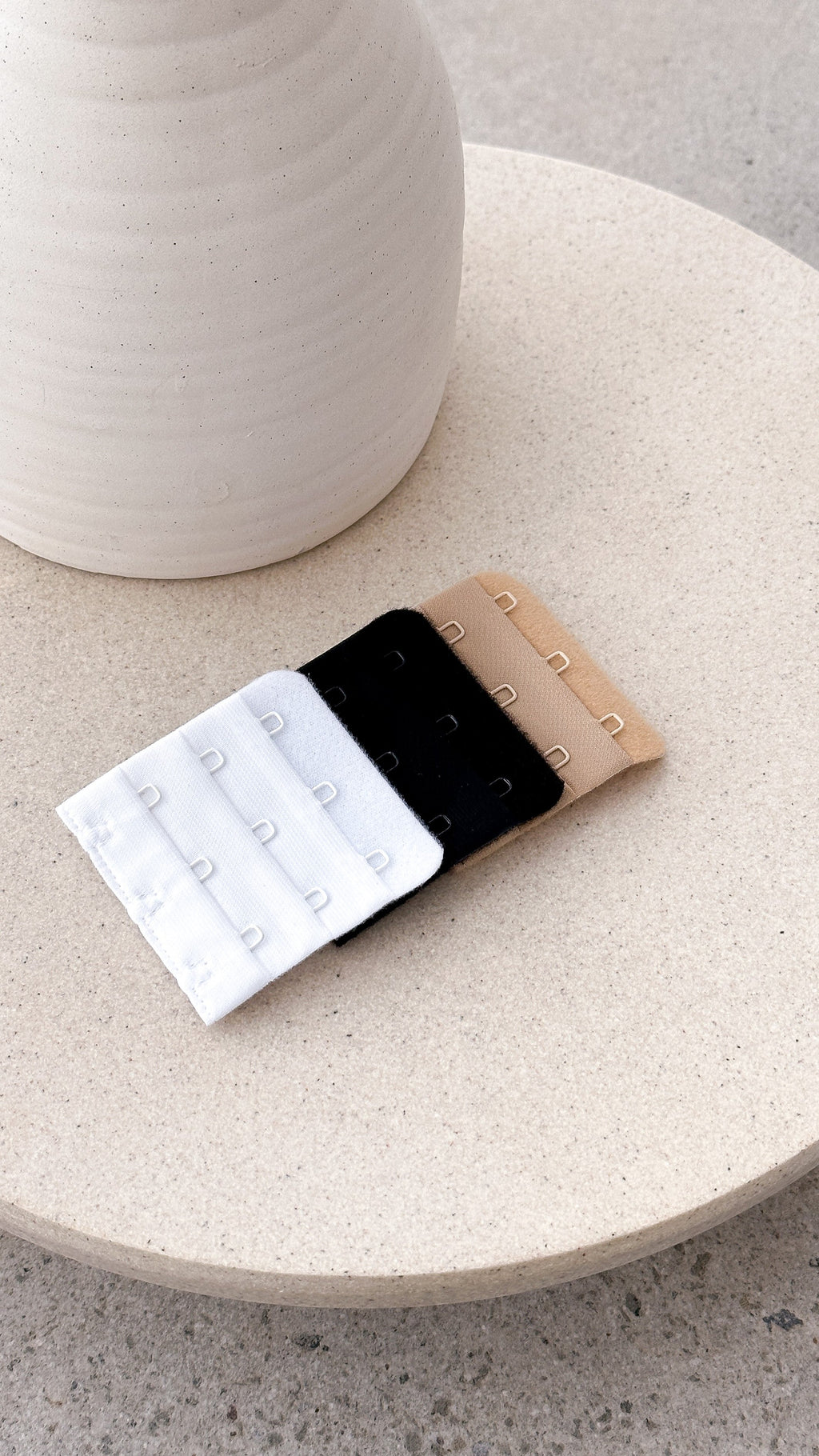 Bra Extenders 3 Pack - Nude/Black/White