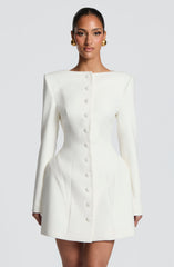Azzurra Mini Dress - Ivory