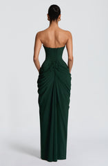 Cyra Maxi Dress - Emerald
