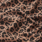 Cotton Jersey T-Shirt - Sienna Natural Leopard