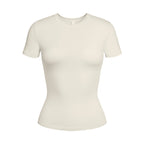 Cotton Jersey T-Shirt - Bone