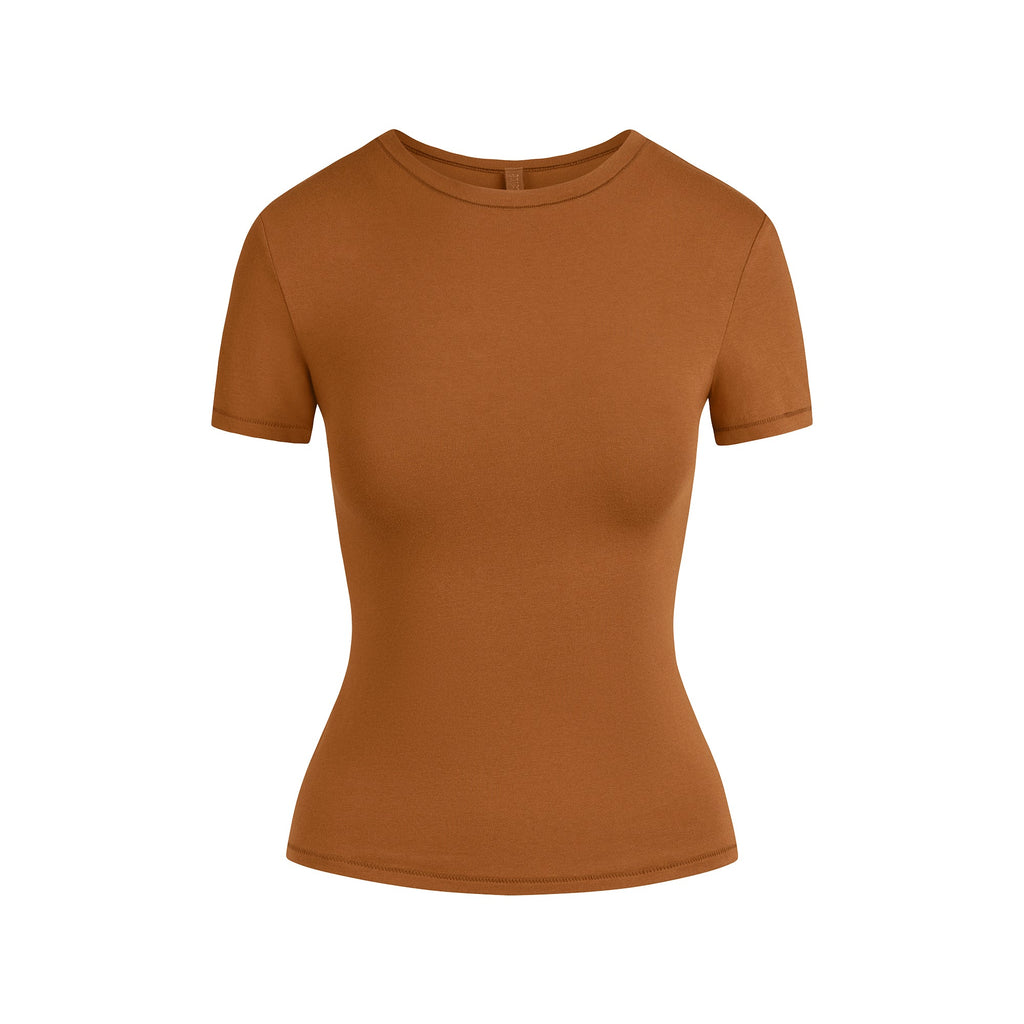 Cotton Jersey T-Shirt - Chai