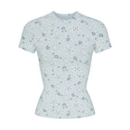 Cotton Jersey T-Shirt - Powder Blue Bandana