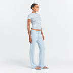 Cotton Jersey T-Shirt - Powder Blue Bandana