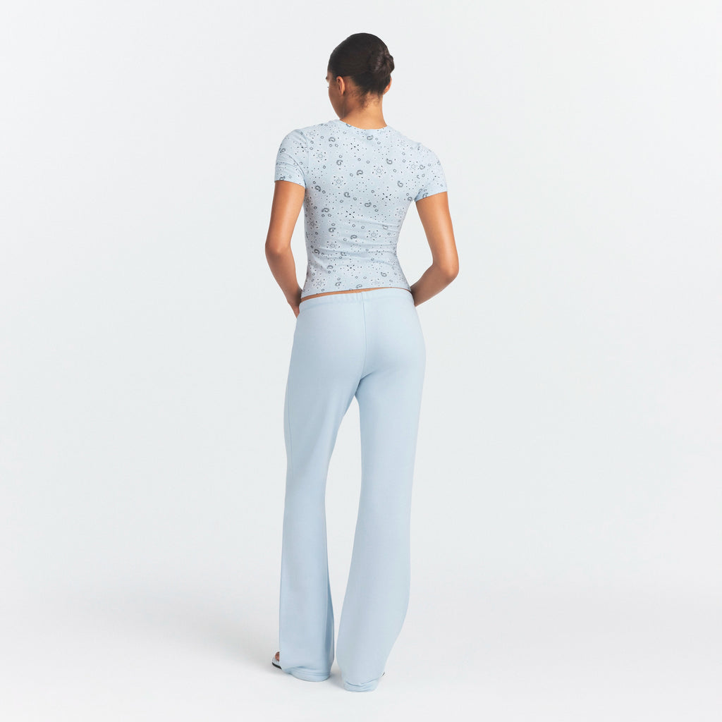 Cotton Jersey T-Shirt - Powder Blue Bandana