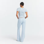 Cotton Jersey T-Shirt - Powder Blue Bandana