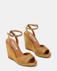 Devin Bronze Raffia