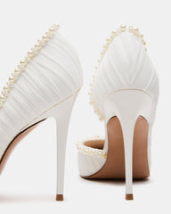Elegant Pearl Ivory Mesh