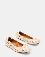 Lanta White Leather