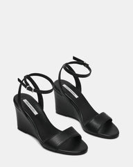 Myka Black Leather