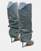 RAVINE DENIM RHINESTONES