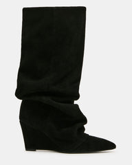 Rhys Black Suede