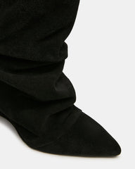 Rhys Black Suede