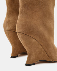 Rylix Taupe Suede