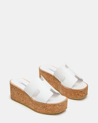 Harmony White Leather