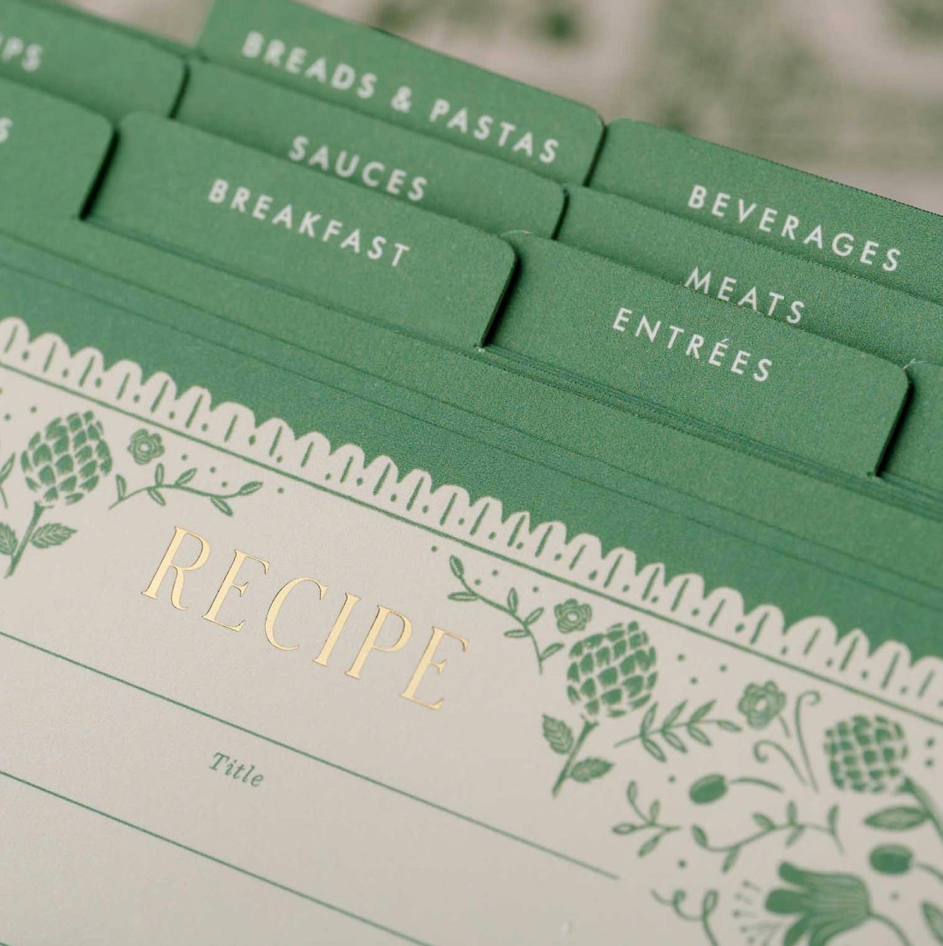 Artichoke Recipe Tin