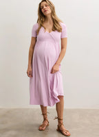 The Softest Rib Side Seam Nursing Maxi Dress