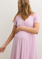 The Softest Rib Side Seam Nursing Maxi Dress