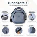 LunchTote XL - Abstract Floral