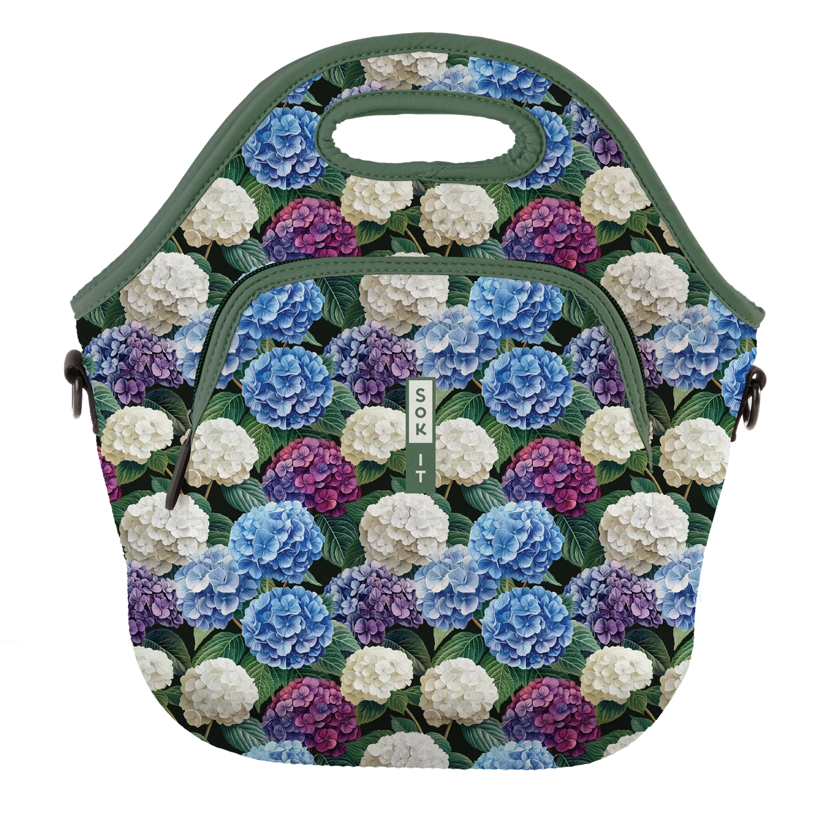 LunchTote XL - Hydrangea Garden