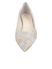 Bryn Kitten Heel Brocade