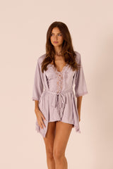 Thea Lavender Robe