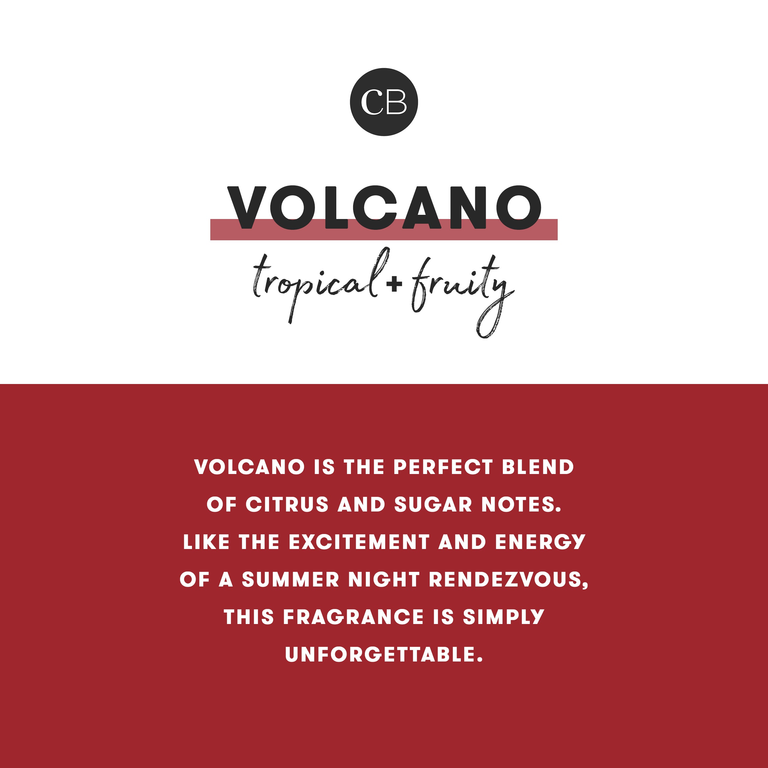Volcano Glam Petite Candle