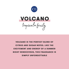 Volcano Modern Marble Petite Candle