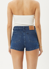 AFENDS Womens Studio - Denim Short - Authentic Blue