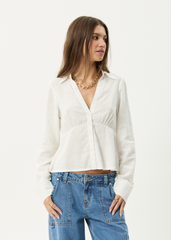 AFENDS Womens Archive - Shirt - White
